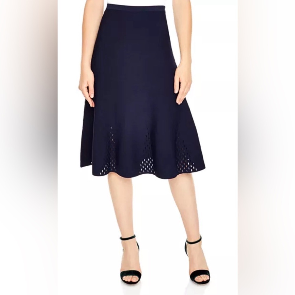 Sandro Paris Shane Eyelet Skirt, Size 1 (Size Small)